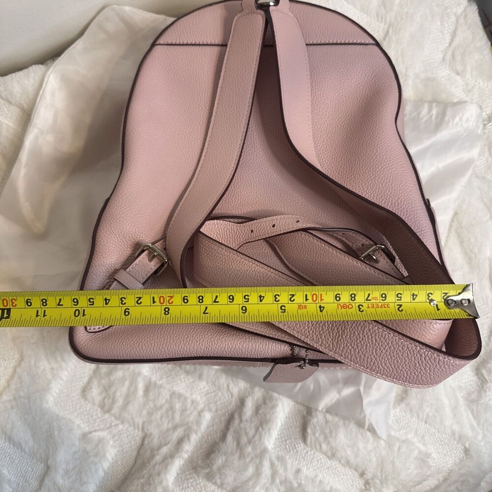 Coach Campus SV/blossom Pebble Leather Backpack New With Tag - Picture 10 of 13